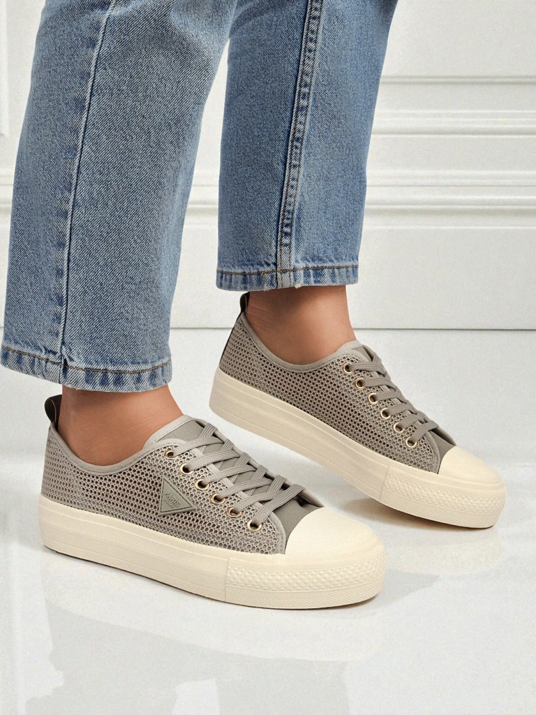 Дамски кецове Callista Mesh Light Grey – комфорт и стил за лятото и есента