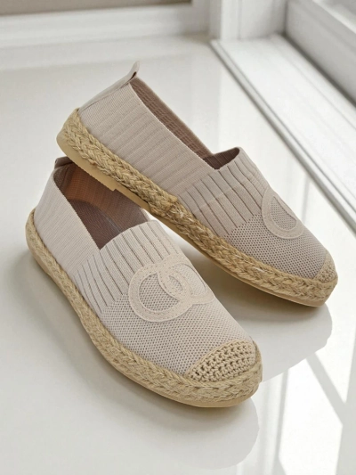 Aurelia Espadrile Royalfashion Бежови – Плоски дамски обувки тип „slip-on“