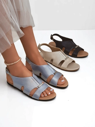 Royalfashion Дамски сандали на равна подметка Solea Comfort