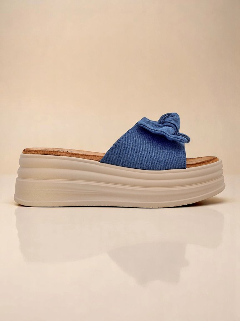 Royalfashion Дамски чехли на платформа Givan