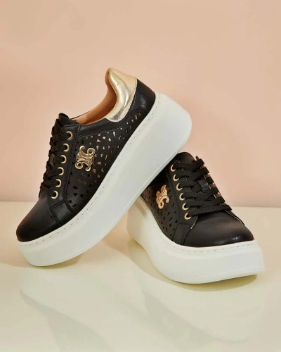 Royalfashion Дамски спортни ажурни кецове Jovixi