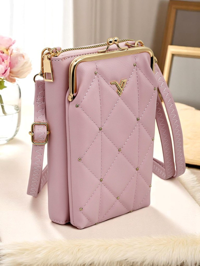 Royalfashion Многофункционален портфейл-чантичка с презрамка Quilted Charm