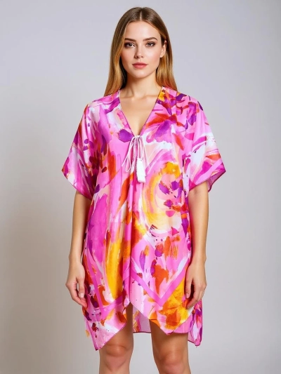 Royalfashion Парео – Лятна дамска плажна туника с шарки Wild Coast