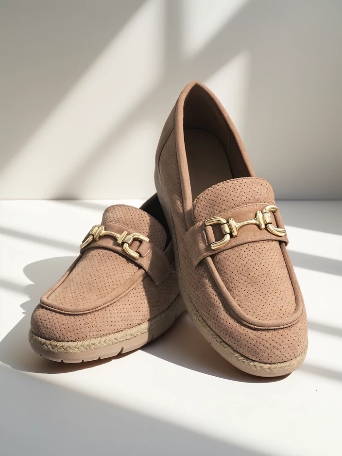 Обувки на плосък ток Royalfashion за жени с декорация на пръста