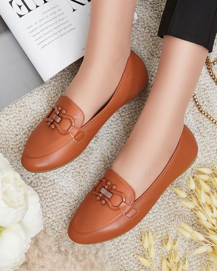 Royalfashion Дамски мокасини Zelafoo