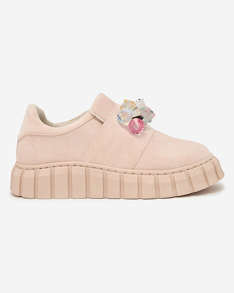 Royalfashion Спортни полуобувки с цветни камъни Resinello