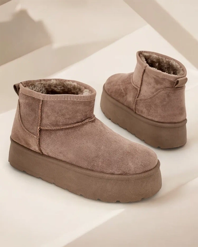 Роялфешън Къси боти за жени сняг Hawanni