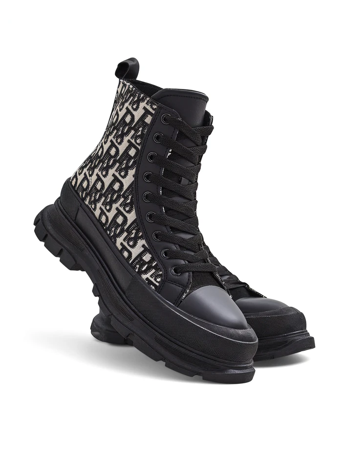 Royalfashion Жени ботуши до глезена с принт Zoriof