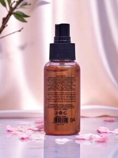 Спрей за лице и тяло с блестящи частици