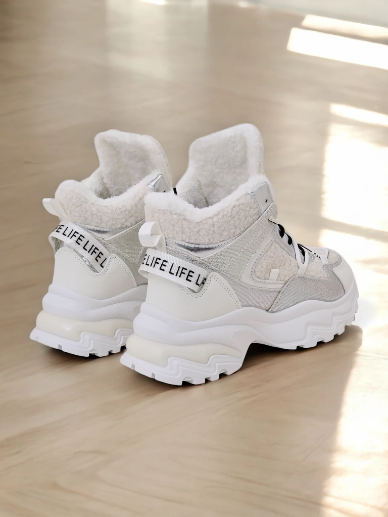 Royalfashion Дамски маратонки с топло подплънка Pieco