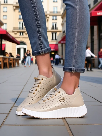 Royalfashion Женски спортни маратонки с изтегляща се връзка Jovenes