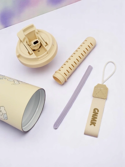 Royalfashion Термокаша с кошница, сламка и чучур Happy Dog