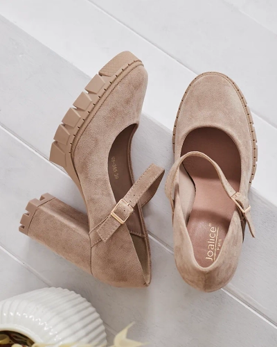 Royalfashion Дамски помпи Elomma от екокожа