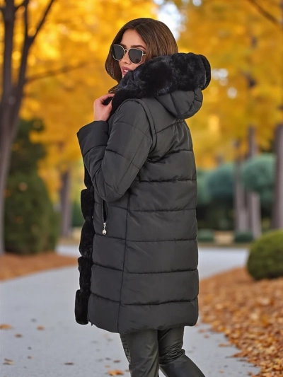 Дамско яке на Royalfashion с отделими ръкави