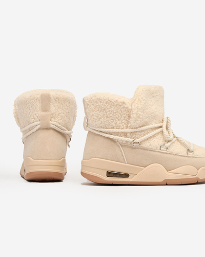 Royalfashion Дамски ботуши за сняг в цвят люляк Ludmivac