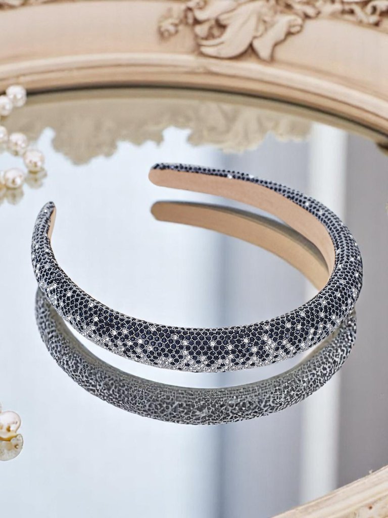 Royalfashion Диадема с камъни и перли Bianka