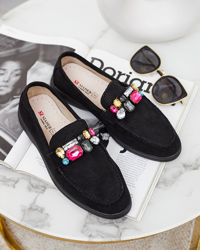 Royalfashion Дамски ажурни мокасини Mettele