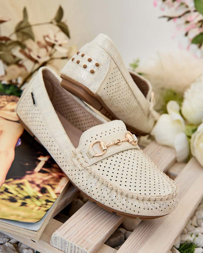 Royalfashion Дамски ажурни мокасини Mill