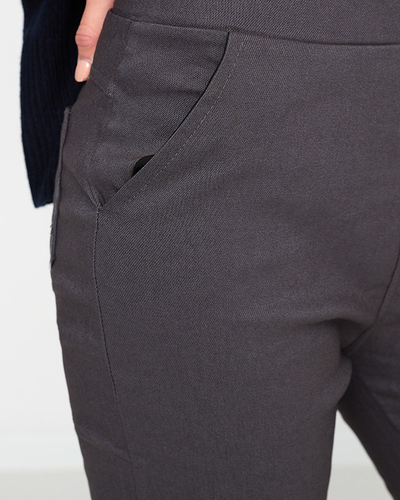 Тъмно сиви дамски изолирани гащи - Дрехи