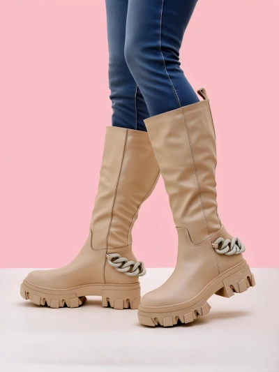 Royalfashion Дамски високи ботуши Defesisa