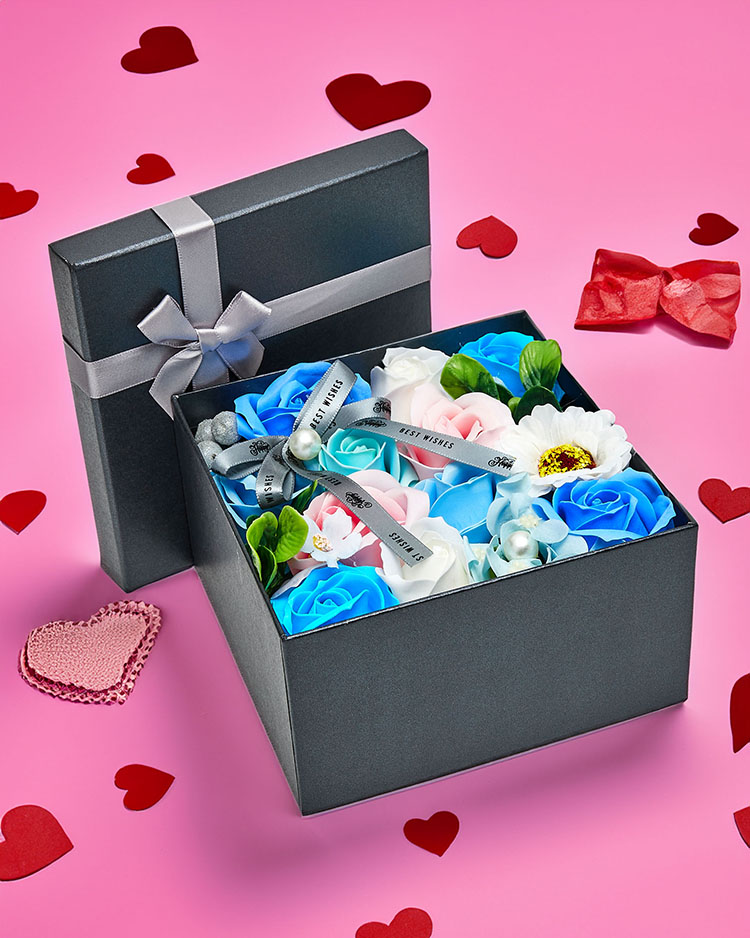 Royalfashion Кутия за цветя Цветя в кутия