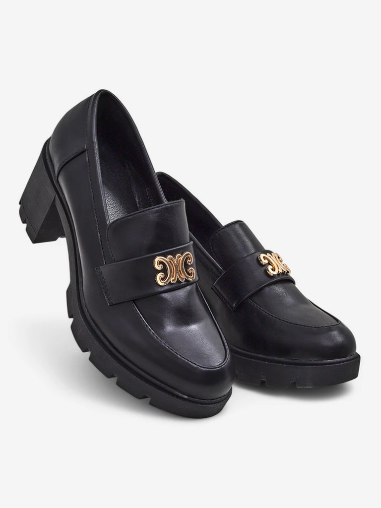 Royalfashion дамски мокасини на ток Blascos