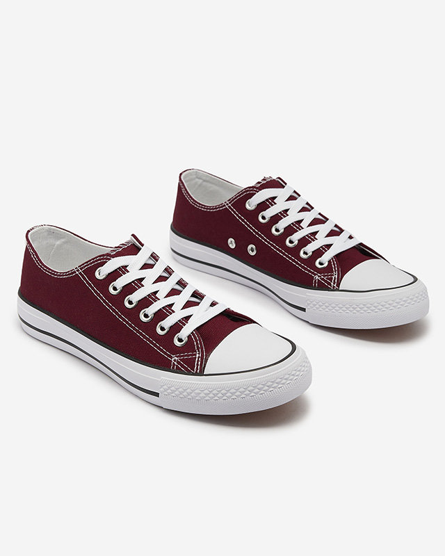 Кестеняви дамски класически маратонки с връзки Ogisa - Обувки