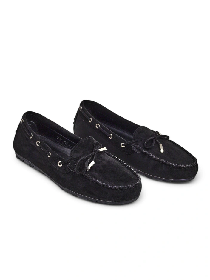 Royalfashion Еко замшеви мокасини за жени Ziferte