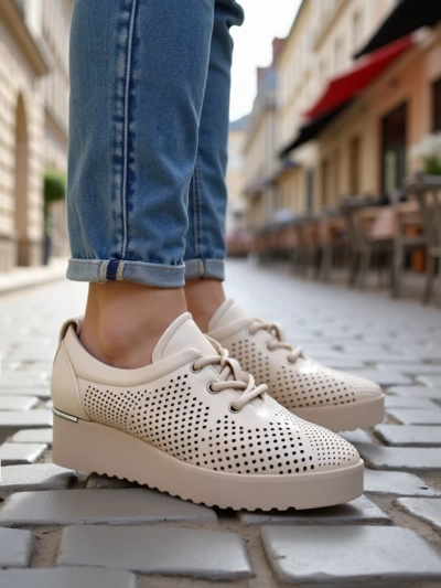 Royalfashion Женски перфорирани мокасини Gofielle