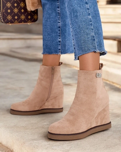 Royalfashion Дамски ботуши на котва Serda