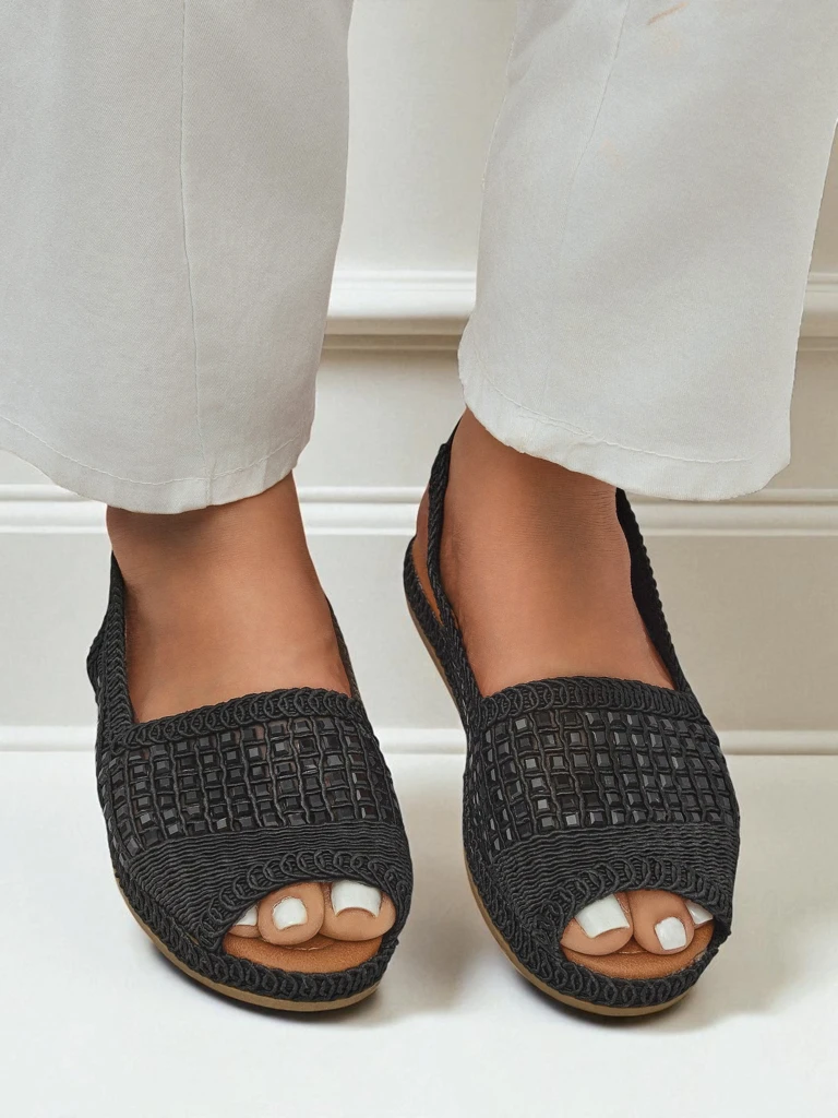 Дамски сандали, дамски еспадрили с камъчета Belle Sparkle