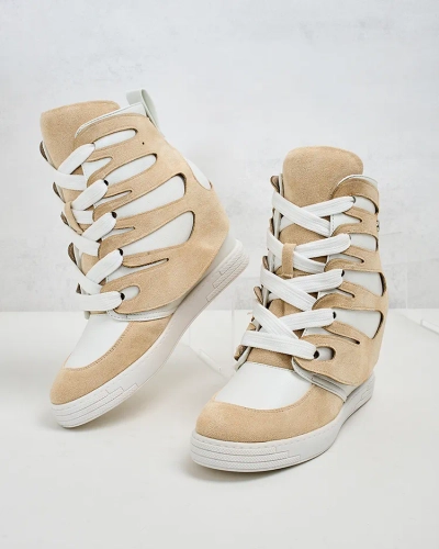 Royalfashion Дамски спортни ботуши на ток Pamstinsa