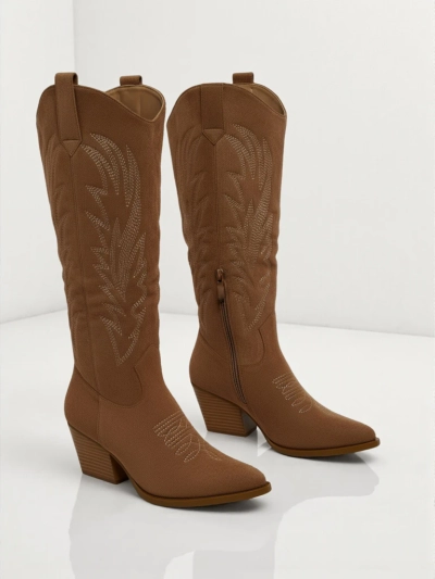 Дамски ботуши тип каубойки Marivelle