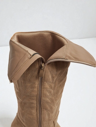 Дамски ботуши тип каубойки Marivelle