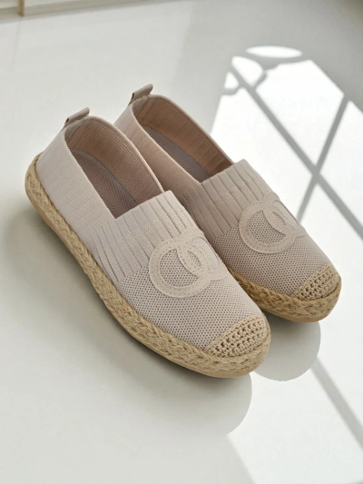 Aurelia Espadrile Royalfashion Бежови – Плоски дамски обувки тип „slip-on“