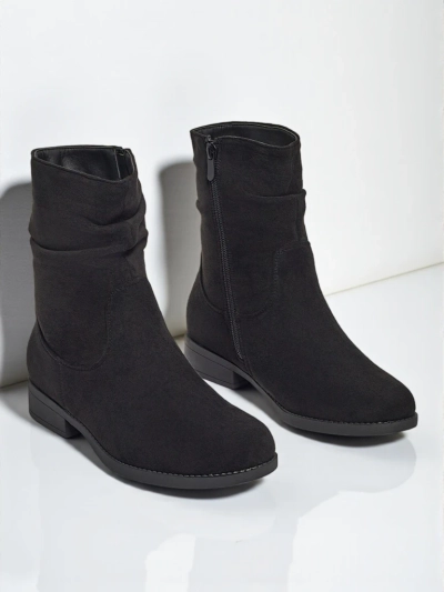 Високи дамски еко велурени боти Norvia