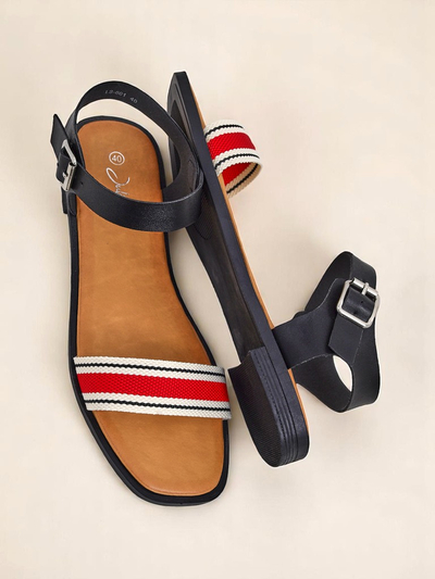 Royalfashion Дамски сандали с равна подметка Naya