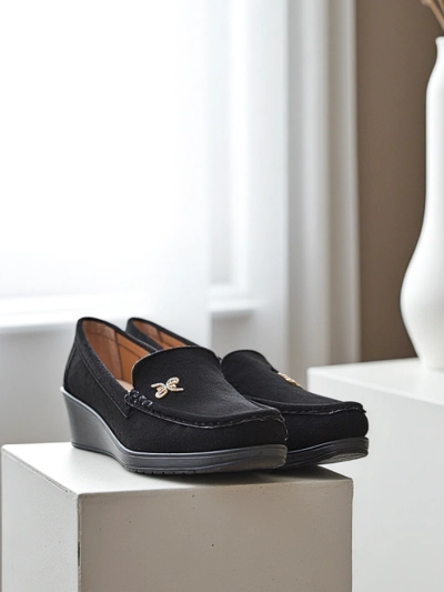 Royalfashion Женски мокасини на ниска платформа Lomman