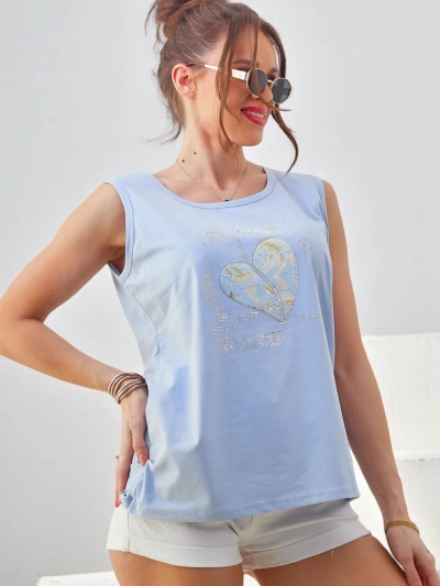 Рокля Royalfashion от памук с жартиер за жени с форма на сърце