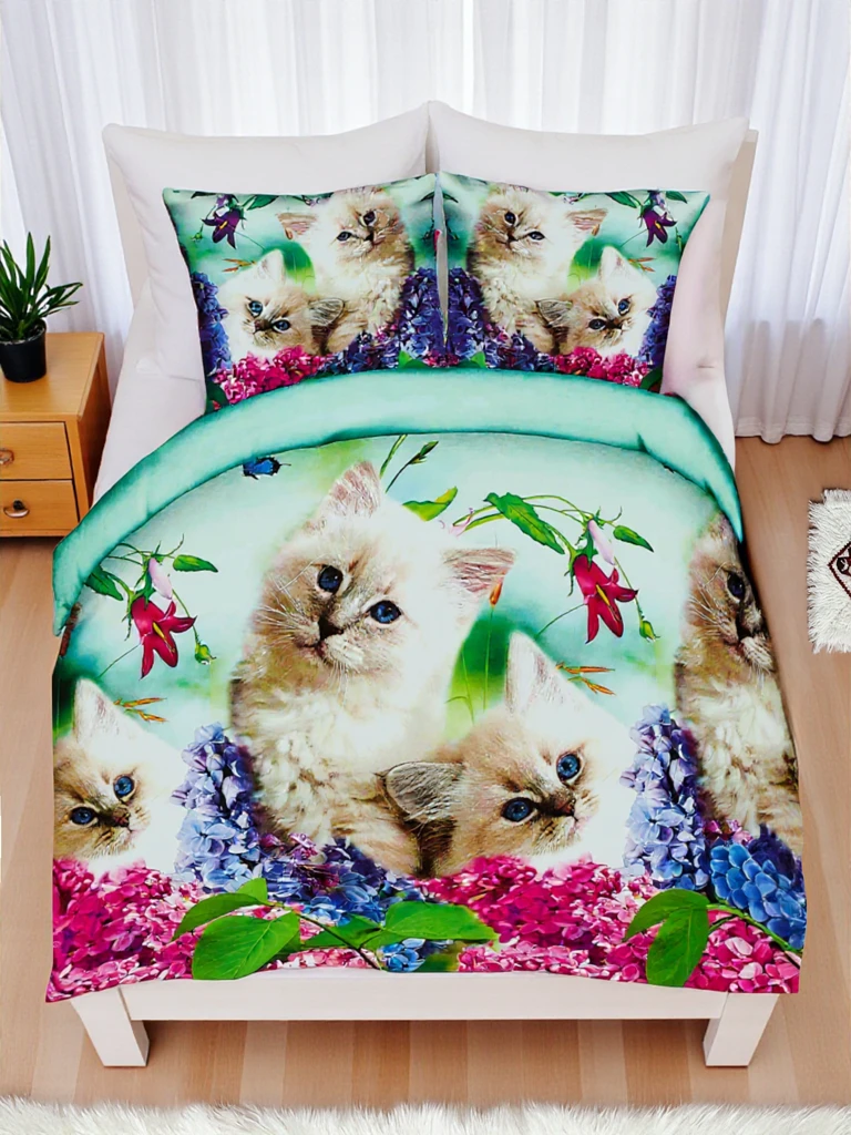 Royalfashion Спално бельо с шарки 160x200 комплект от 3 ЧАСТИ