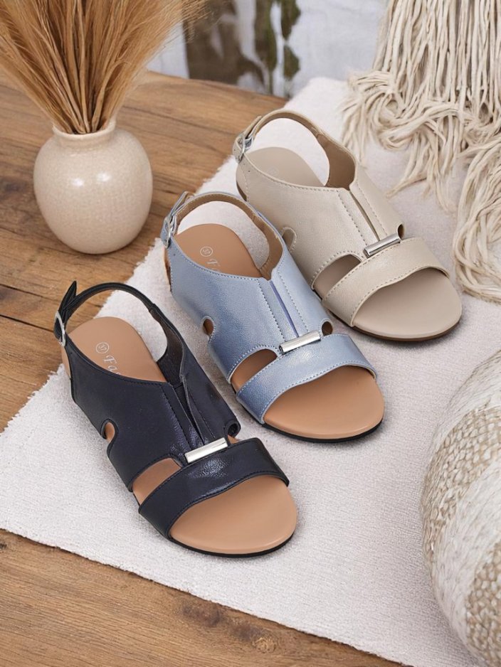 Royalfashion Дамски сандали на равна подметка Solea Comfort