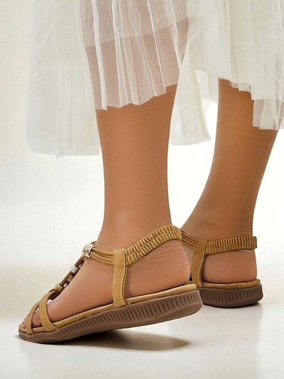 Royalfashion дамски сандали с декорации Imen