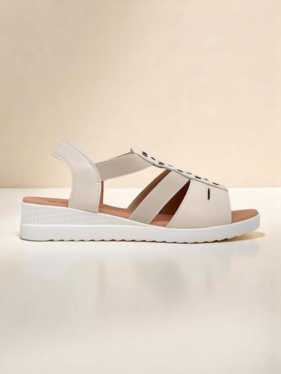 Royalfashion дамски сандали на нисък клин Sora