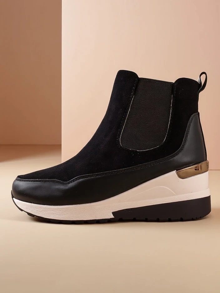 Женски ботуши на скрит ток Royalfashion Zafico