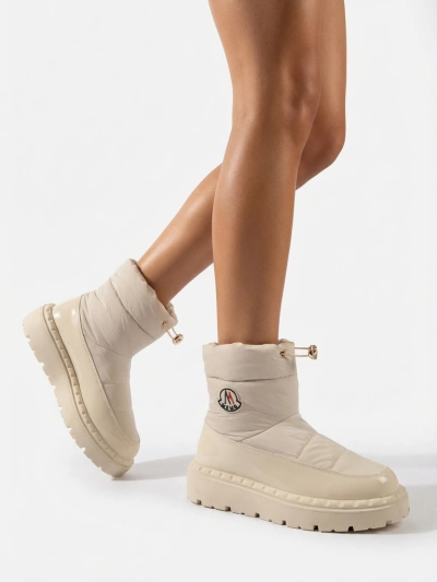 Royalfashion Дамски ботуши за сняг в кремав цвят Ireda