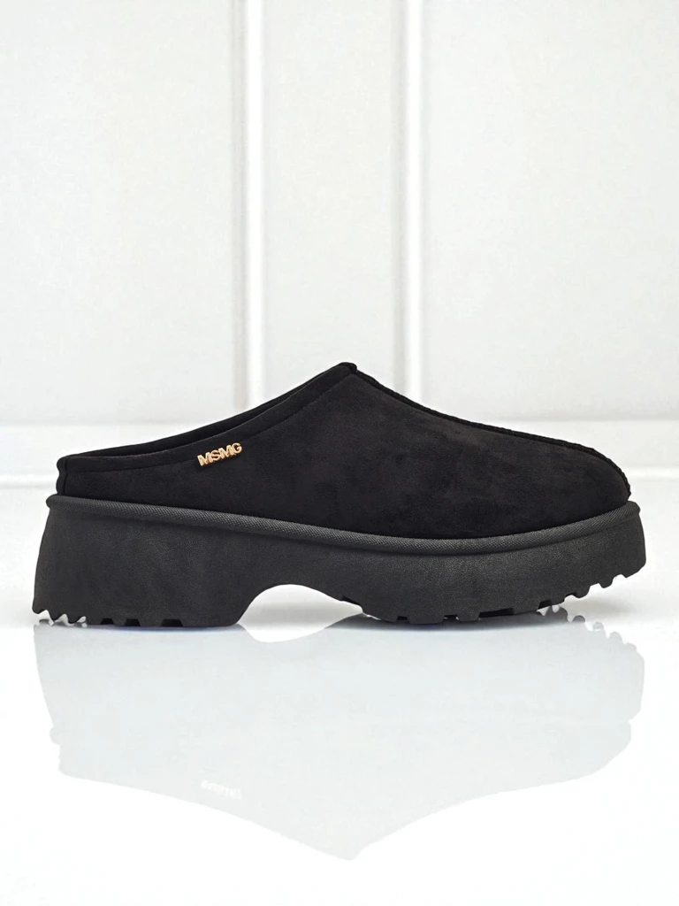 Къси дамски боти а'ла сноубутс с пухкава подплата Noelina