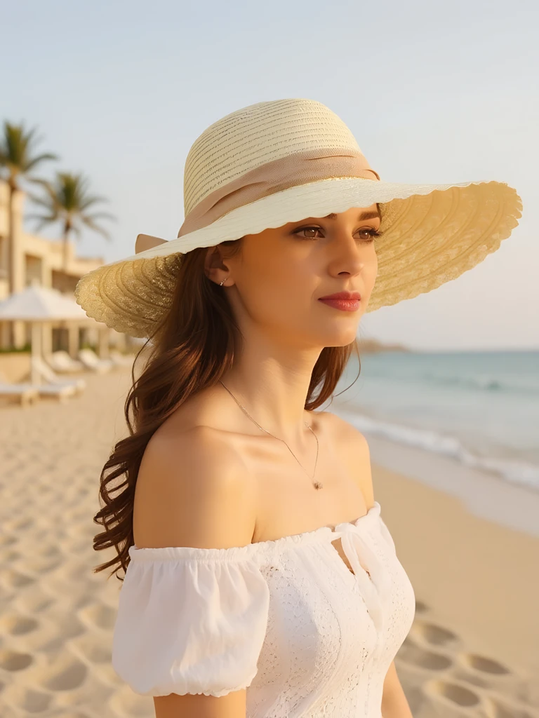 Royalfashion Дамска сламена шапка Mira Flare