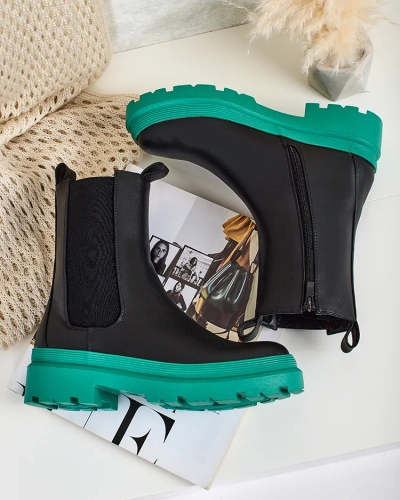 Дамски ботуши от естествена кожа Royalfashion Eko Дамските ботуши Ereste