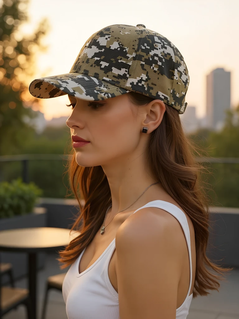 Royalfashion CamoFlex бейзболна шапка с камуфлаж