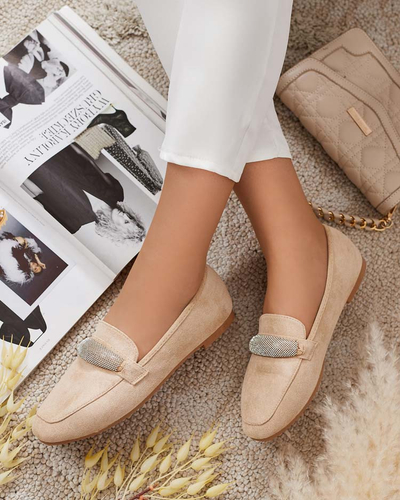 Royalfashion Дамски мокасини eko велур Rellpes